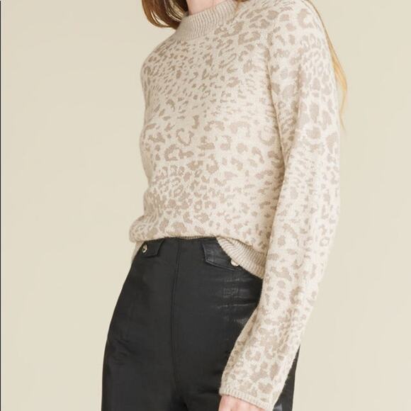VERONICA BEARD Tilda Animal Print Pullover Sweater Size S NWT - Picture 7 of 13